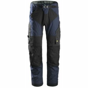6903 Pantalones largos de trabajo FlexiWork azul marino/ negro
