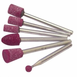 Muelas con vástago 3 mm - Rubí