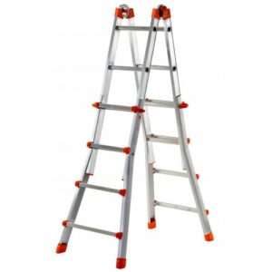 Escalera multiposición telescópica de aluminio PEPPina ALU125