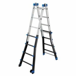 Escalera multifunción telescópica de aluminio PEPPina PRO ALU150