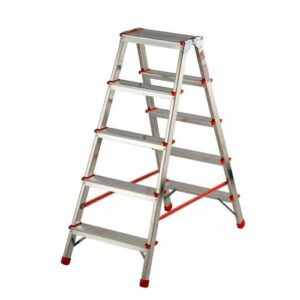 Escalera de tijera de doble subida de aluminio Stylo