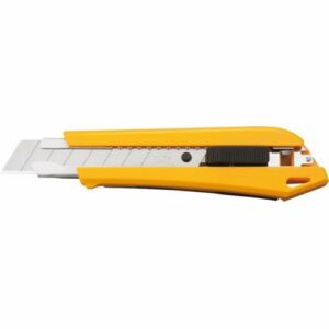 Cúter con bloqueo automático y contenedor/troceador de cuchillas incorporado DL-1
