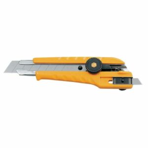 Cúter con bloqueo manual y sistema de reaplicación de cuchillas L-3