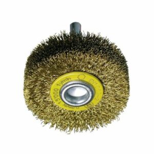 Cepillos circulares alambre ondulado - Vástago 6mm (Amoladora recta altas revoluciones)