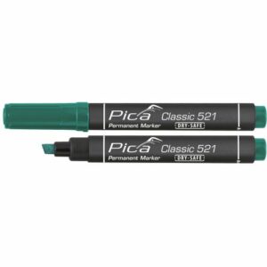 Marcador permanente con punta tipo cincel Classic 521