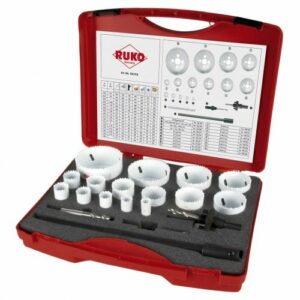 Juego coronas perforadoras HSS-Co 8 Premium
