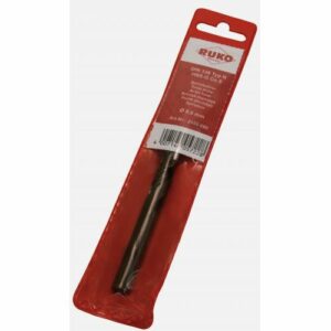 Broca helicoidal DiN 338 tipo N HSS-G vaporizada negra en bolsa de plástico