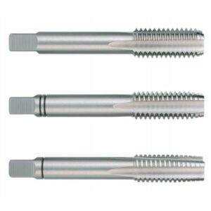Juego de machos para roscar a mano UNC ~ DIN 352 HSS rectificados