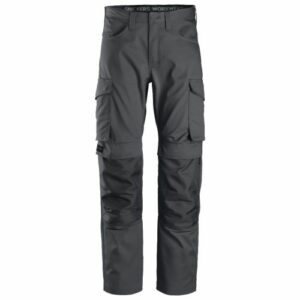 6801 Pantalón largo Servicios + Portarodilleras Gris