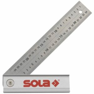 Escuadra ajustable de acero inoxidable QUATTRO