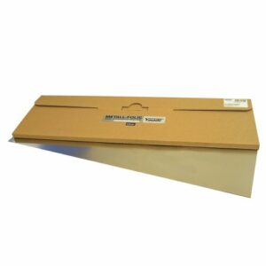 Láminas suplementarias 150 mm x 500 mm inox. (Pack de 5 uds.)