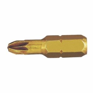 Punta Pozidriv (PZ) STANDARD-E extra dura guía 1/4" corta con punta reducida