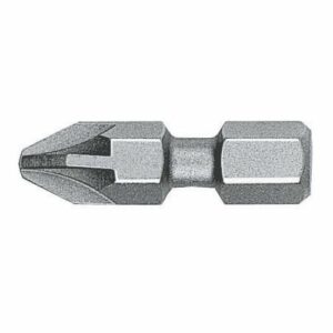 Punta Pozidriv (PZ) BITFLEX guía 1/4" corta