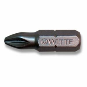 Punta Phillips (PH) STAINLESS INOX guía 1/4" corta