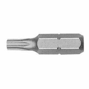 Punta Torx seguridad STANDARD guía 1/4" corta