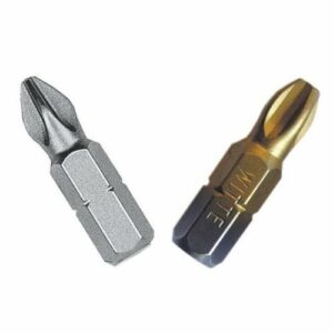Puntas Phillips de 25 mm en blister perforado