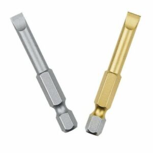 Puntas planas de 50 mm en cajita de plástico