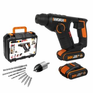 Worx WX394.6 - H3 Marti/Taladro/Atorn 20V 2Ah 2Bat