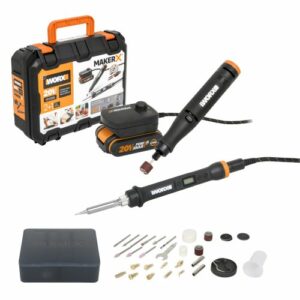 Worx WX988 - Herramienta rotatoria y Soldador Maker X